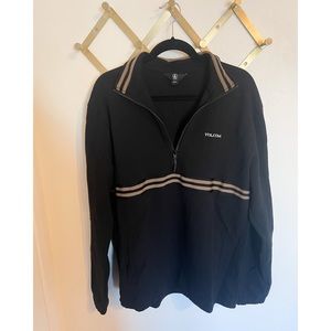 Volcom Quarter Zip, black, size xl